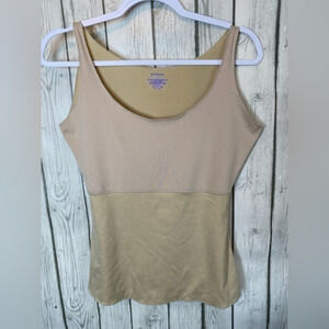 Spanx Slimming Tummy Control Tank‎ Top Nude Size Large